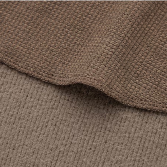 Mame Kurogouchi x Uniqlo Heattech Wool Blend Waffle Square Neck Top Size XS - Picture 12 of 13